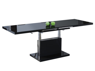 Multifunkcionalni klub sto Aston Glossy Crni